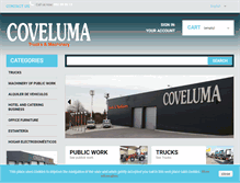 Tablet Screenshot of coveluma.com